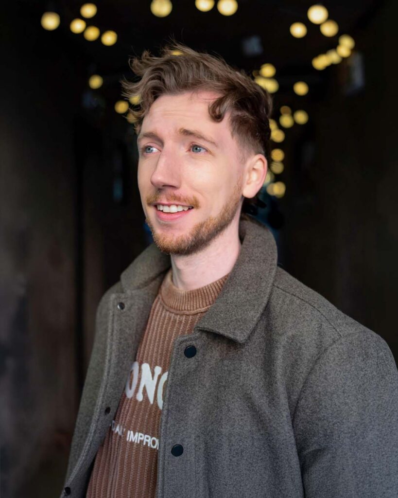 Award-winning freelance creative, Chris Melvin-King.